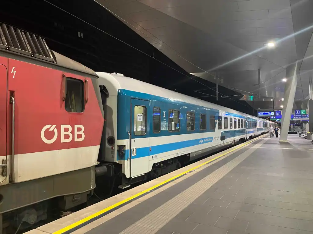 EuroCity Emona – scenic once daily train from Ljubljana 🇸🇮 to Vienna 🇦🇹