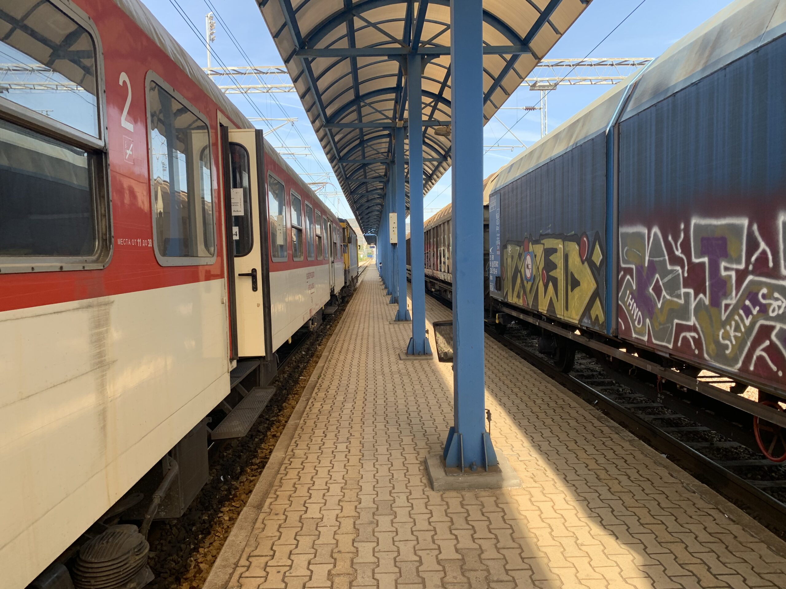 From Serbia 🇷🇸 to Bulgaria 🇧🇬 – the international train with only one carriage!