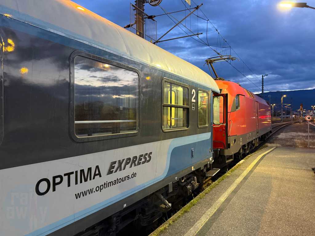 Optima Express - Europe's Longest Train Journey from Villach 🇦🇹 to ...