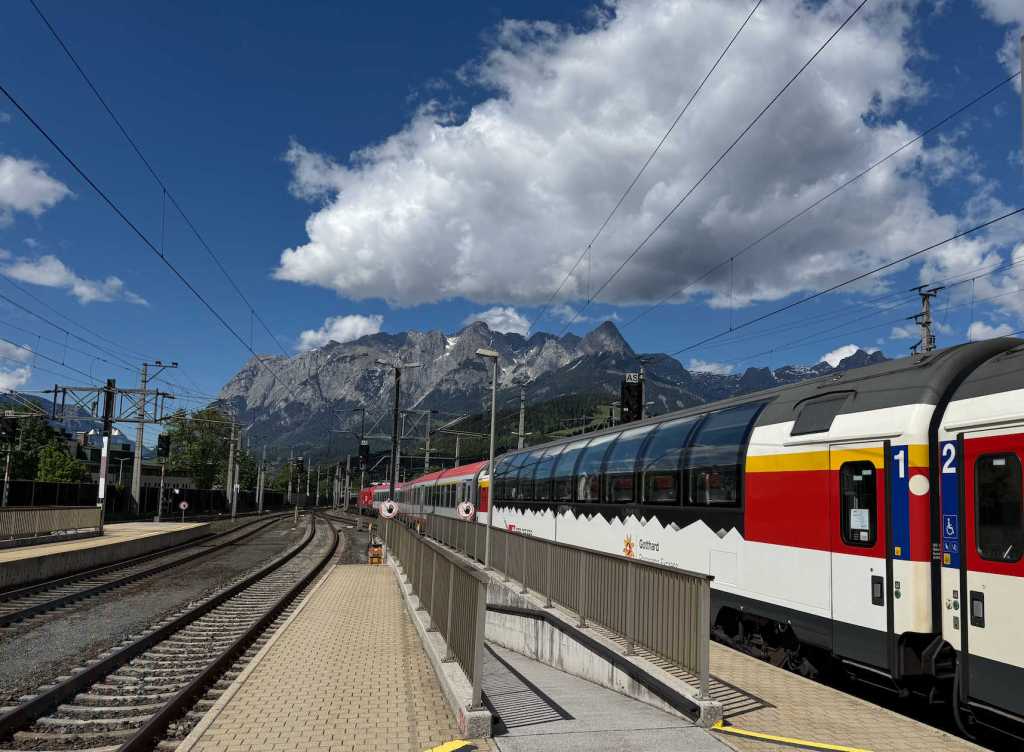 The best train through the Alps? Zurich🇨🇭 to Graz 🇦🇹 on the EuroCity Transalpin