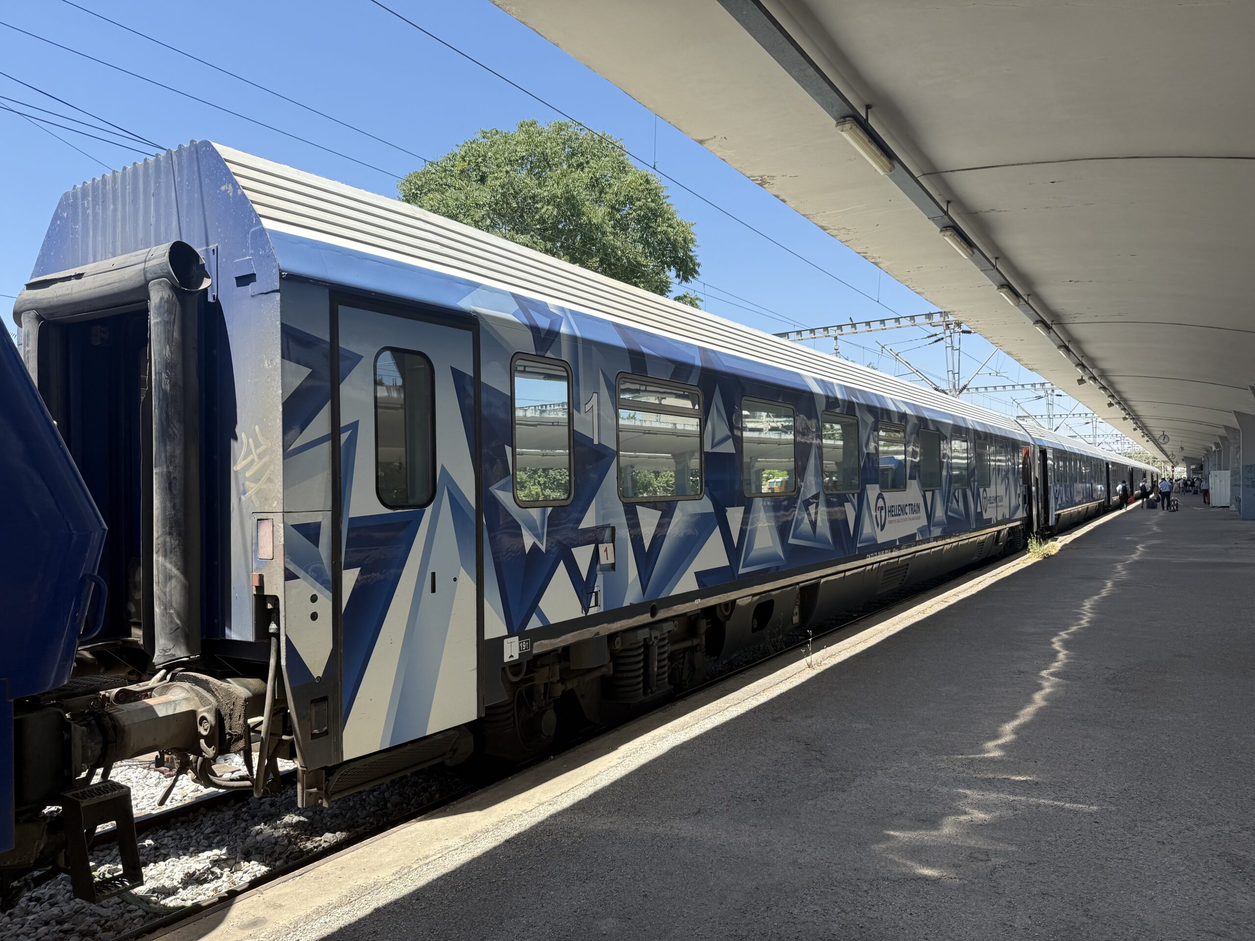 Athens 🇬🇷 to Thessaloniki 🇬🇷 by Train: My Journey Through Mainland Greece
